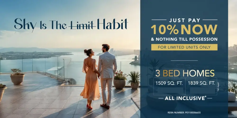 Urbanrise Sky Habitat 10 - 90 payment scheme image by Alliance Group in Miyapur, Hyderabad