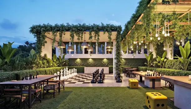 Urbanrise Sky Habitat chess terrace expanded image by Alliance Group in Miyapur, Hyderabad
