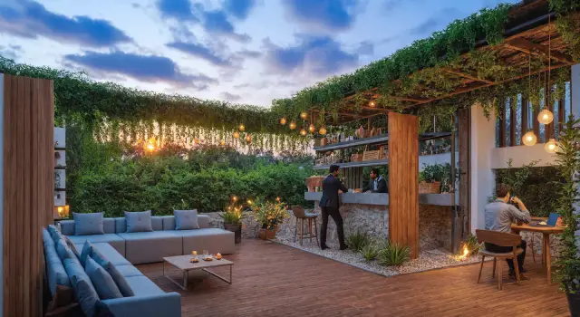 Urbanrise Sky Habitat party serving image by Alliance Group in Miyapur, Hyderabad